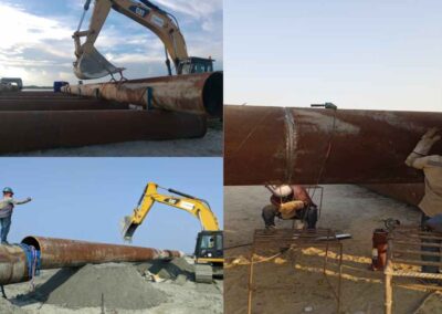 Construction Of Payra Sea Port Sinker Line Project in Putuakhali