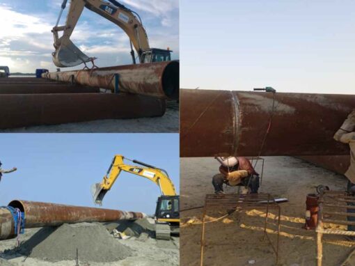 Construction Of Payra Sea Port Sinker Line Project in Putuakhali